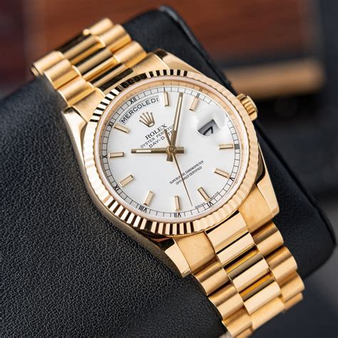 rolex day date non-fluted|Rolex Day-Date 36 price.